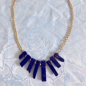 Lapis Statement Necklace
